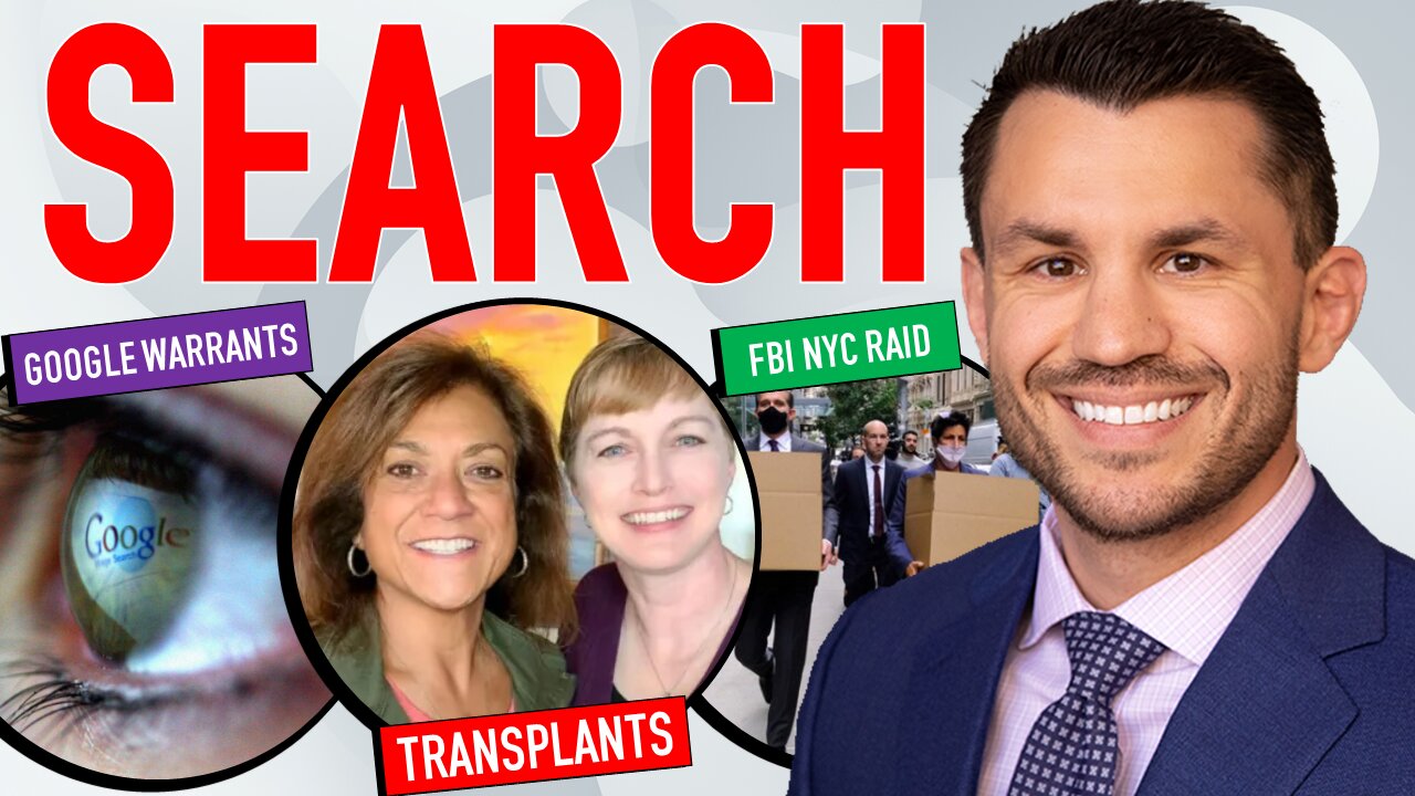 Google Keyword Warrants, No Vax No Kidney at Colorado Hospital, FBI Raids NYC Police Union Boss