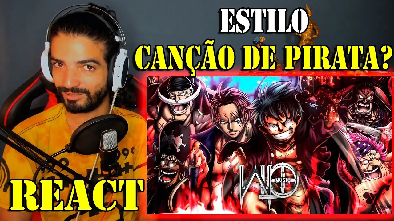 YERIK REACT - WLO - Lendas do Mar [ One Piece / Yonkous ] Prod. WB e Dakvir