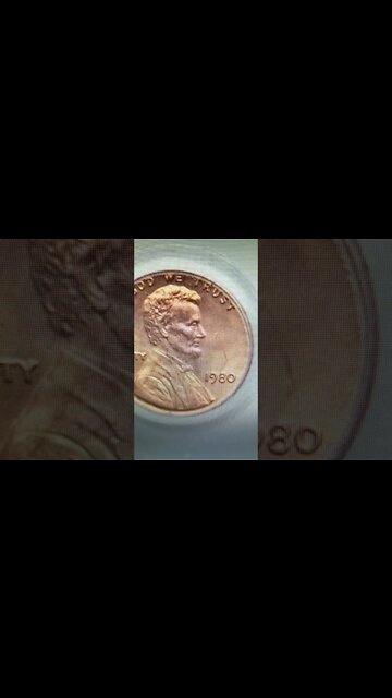 1980 Penny worth hundreds of dollars! #penny #coins #money