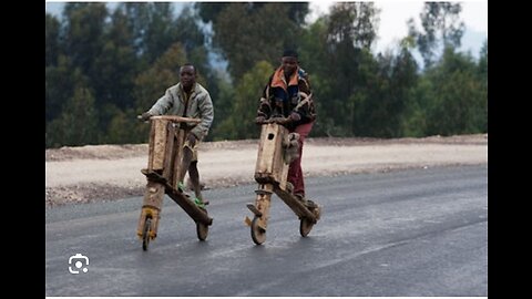 African made scooter _the chukudu