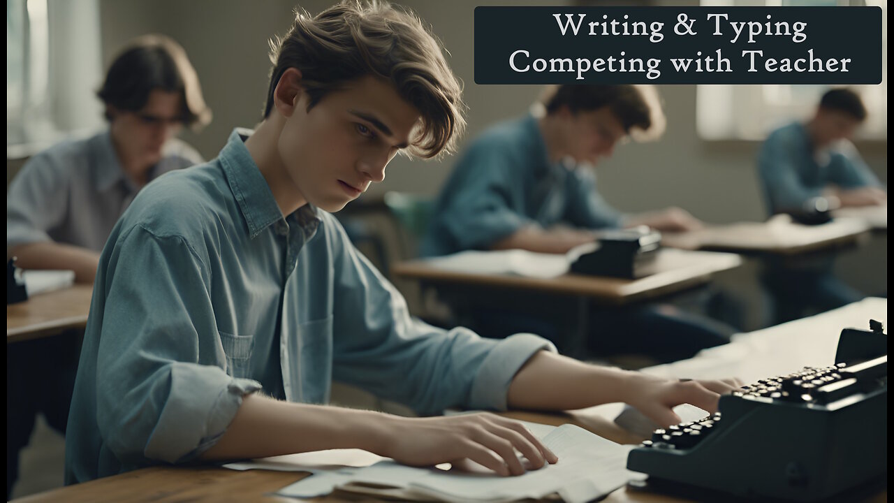 E182 Writing and Atypical Non-Standard Typing and Competing with Teacher