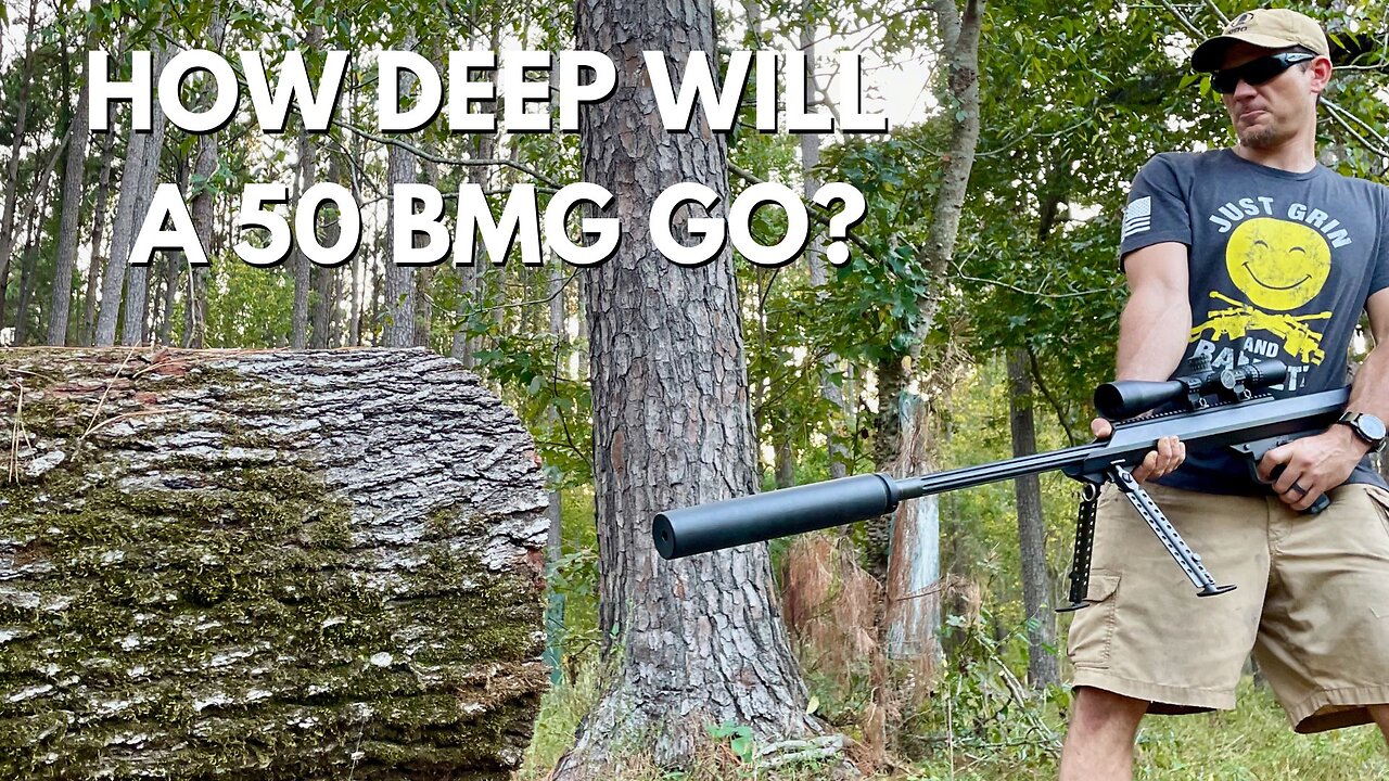 50BMG VS LOG #topshottreeservice