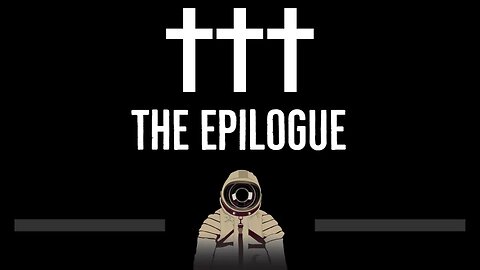 ††† (Crosses) • the epilogue (CC) 🎤 [Karaoke] [Instrumental Lyrics]