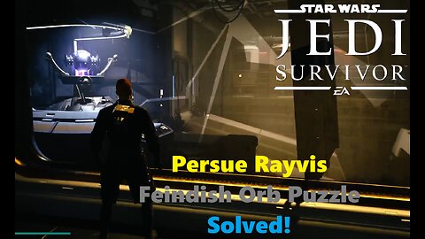 Persue Rayvis - Orb Puzzle Solved - Shattered Moon Control Tower