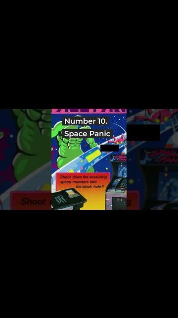 Top 10 Games of 1980 | Number 10: Space Panic #shorts