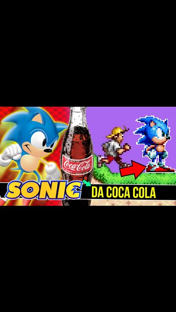JOGO do SONIC feito pela COCA Cola?! 😱| COCA-COLA kid #shorts