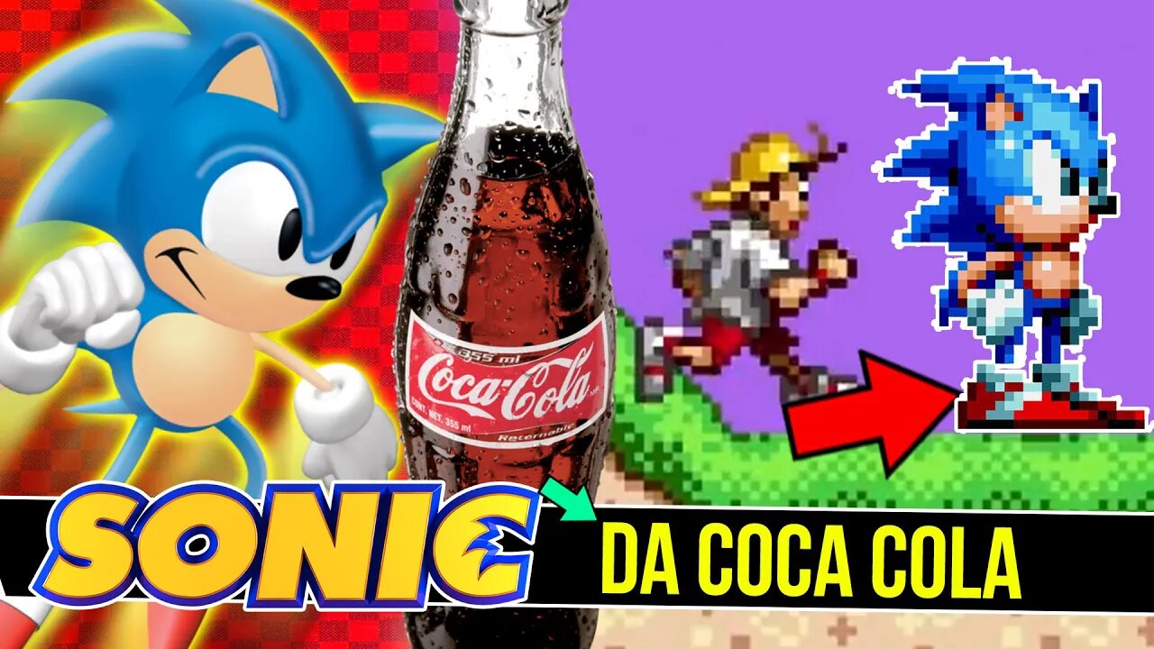 JOGO do SONIC feito pela COCA Cola?! 😱| COCA-COLA kid #shorts