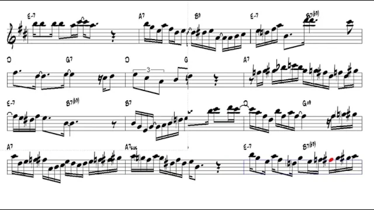 Samba De Orfeu luiz Bonfa Tenor Sax