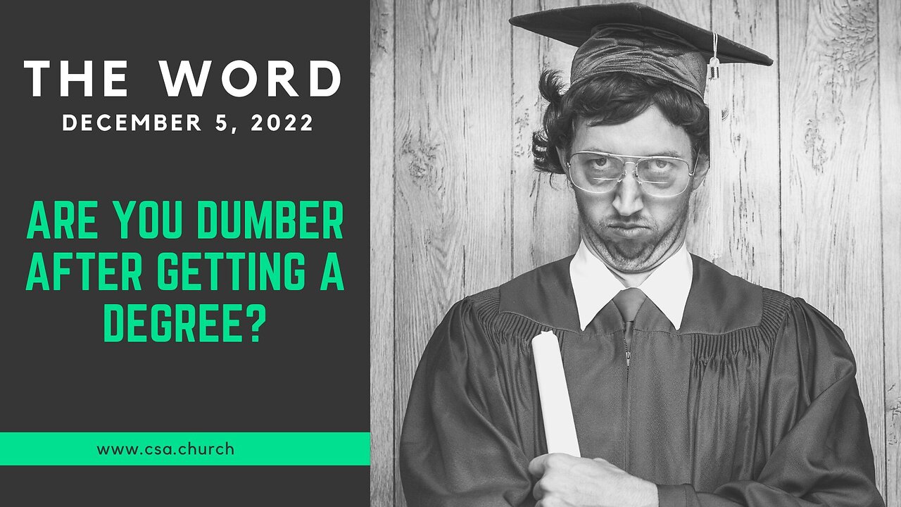 The Word: December 5, 2022