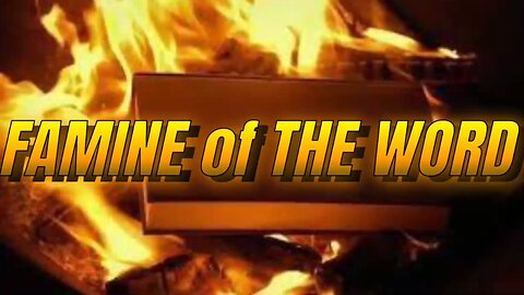 The Word of GOD Will be Taken AWAY
