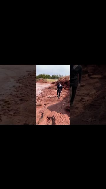 Jason Dunn walking along a beach 🏖