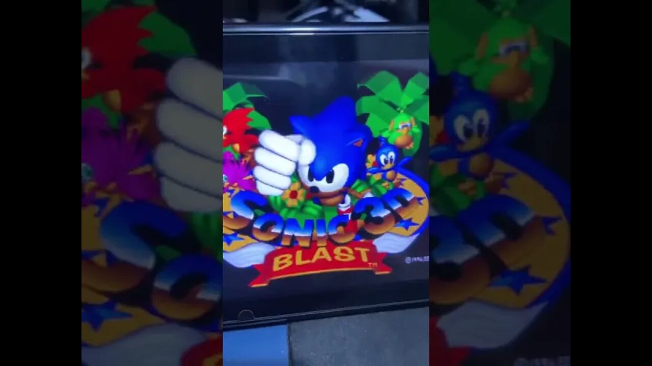 O jogo Desprezado do Sonic - Sonic 3d blast #shorts