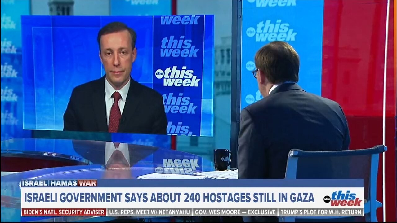 NSA Sullivan: Don't Trust What Hamas Says