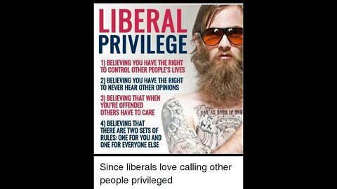 Liberal Privilege