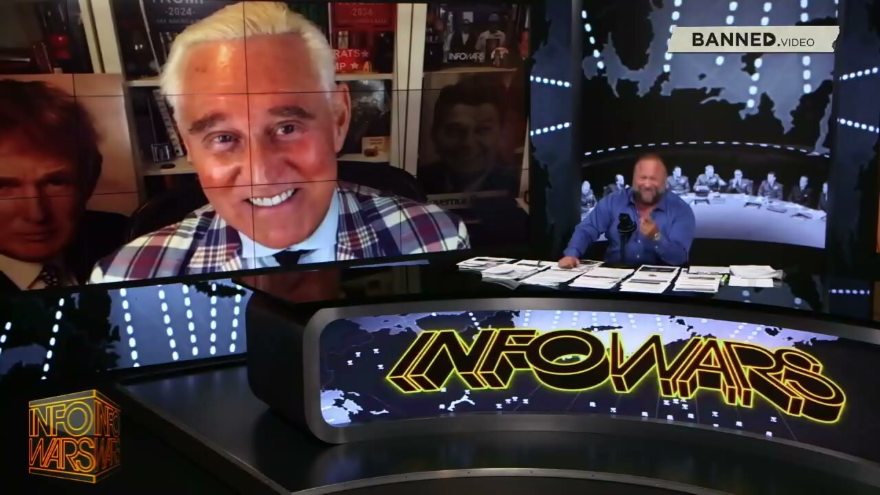 Roger Stone & Alex Jones Discuss Trump Indictment, Explodes In Polls After Federal Indictment