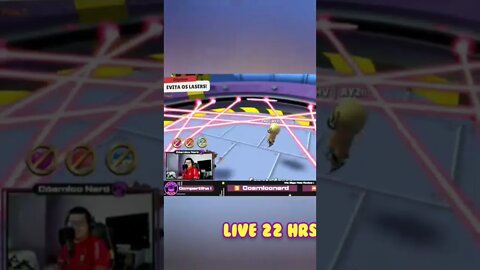 VEM JOGAR COMIGO, A LIVE COMEÇA AS 22 Hrs.#stumbleguys #cosmiconerd #chavesgames