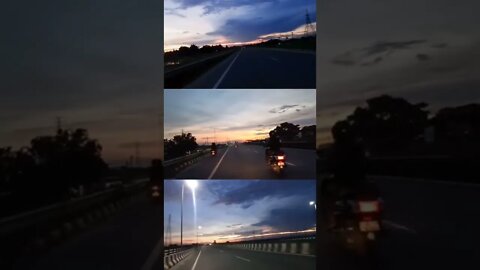 The Sunset #sunset #nature #riding #sunsets #youtubeshorts #youtube #subscribe