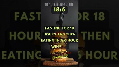 Most Common Fasting Schedules for Better Health || Healthie Wealthie || #shorts || #health