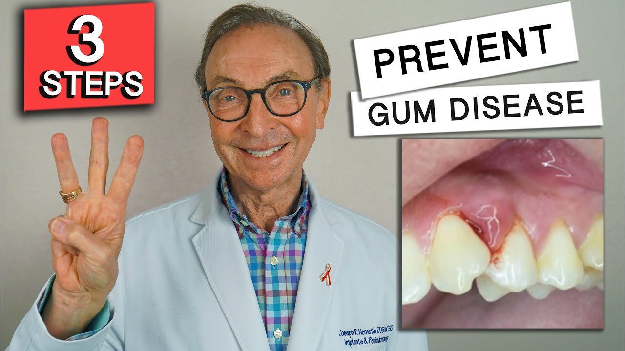 3 Easy Ways to Prevent Gum Disease at Home!