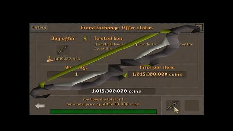 TWISTED BOW BOUGHT BACK AFTER BEING LURED FOR IT