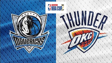 Mavericks @ Thunder NBA CUP LIVE REACTION & COMMENTARY #nbacup #mavericks #thunder