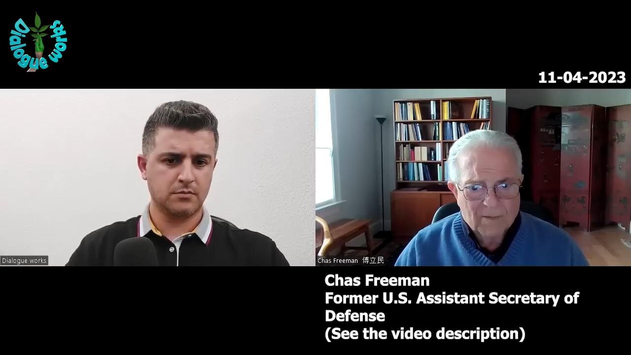 Former U.S. Assistant Sec.Def. Chas Freeman - Diplomacy's Freefall: From Ukraine to Gaza