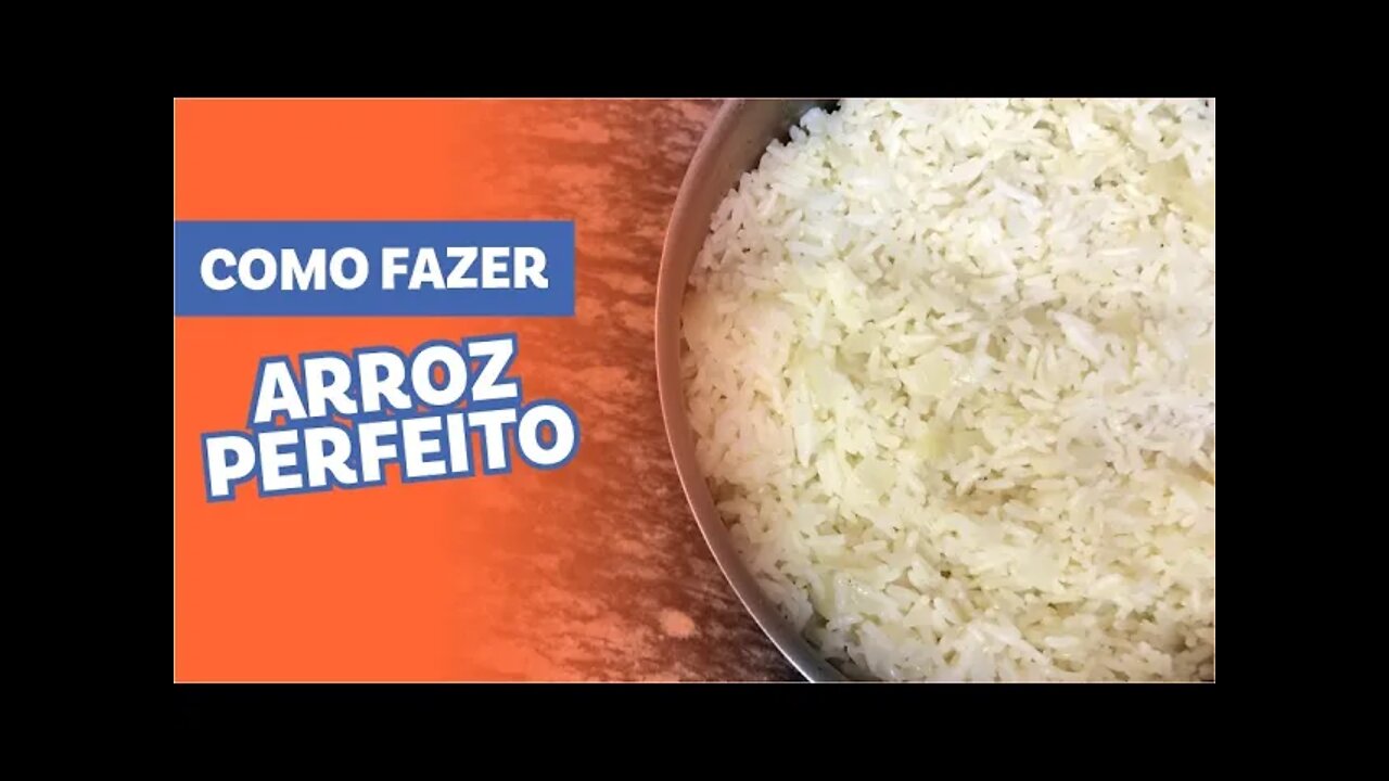 COMO FAZER ARROZ PERFEITO [RÁPIDO, FÁCIL E BARATO]