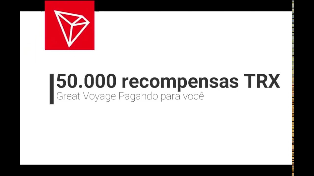 Finalizado - Airdrop - Telegram - Voyage: 50,000 TRON