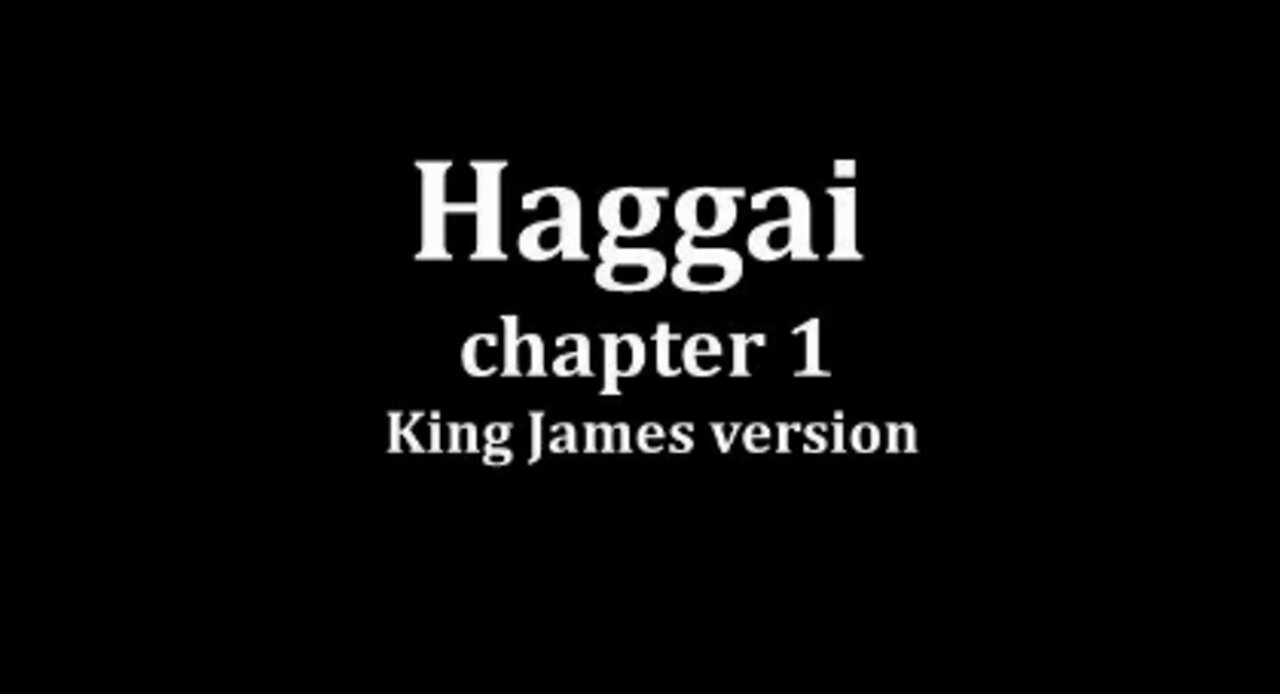 Haggai 1 King James version