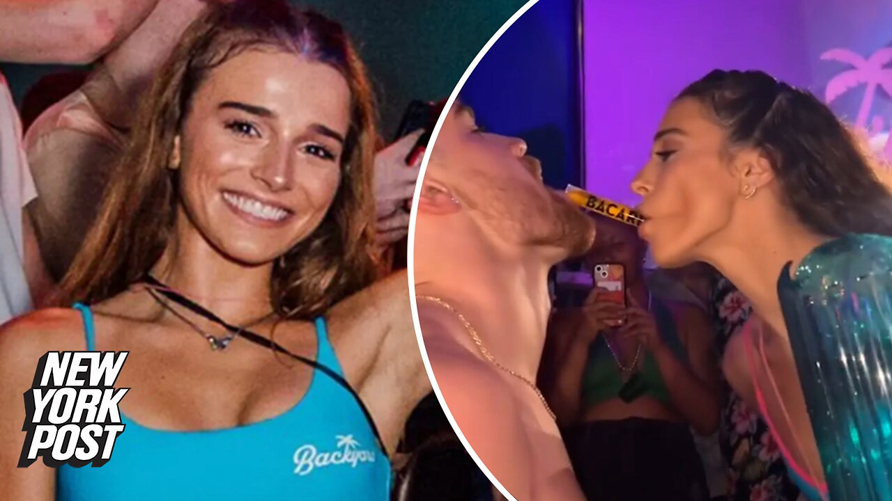 This Spring Break bartender serves rowdy patrons shots in the face