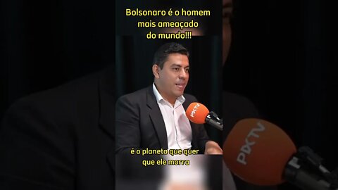 Bolsonaro é o homem mais ameaçado do mundo!!!