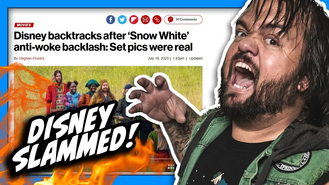 Dwarf Actor SLAMS Disney's Snow White and Wonka Casting!