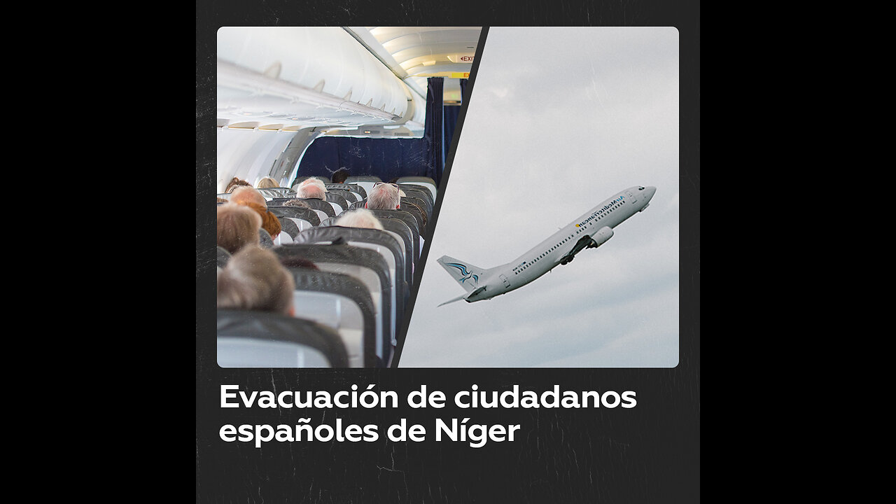 Un avión evacua a ciudadanos españoles de Níger