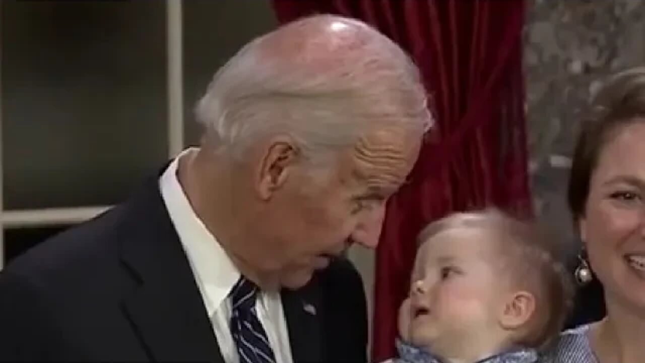 Creepy Joe Biden Loves Kids