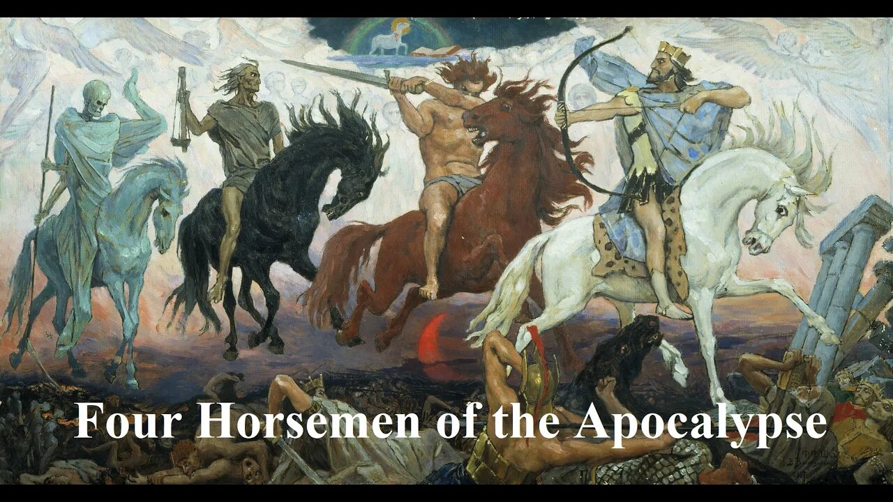 Four horsemen of the apocalypse, an astrological perspective.