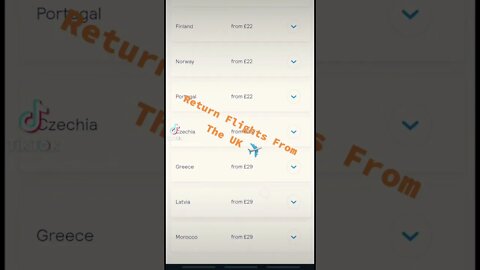 Return Flights From The UK. where should I go next?