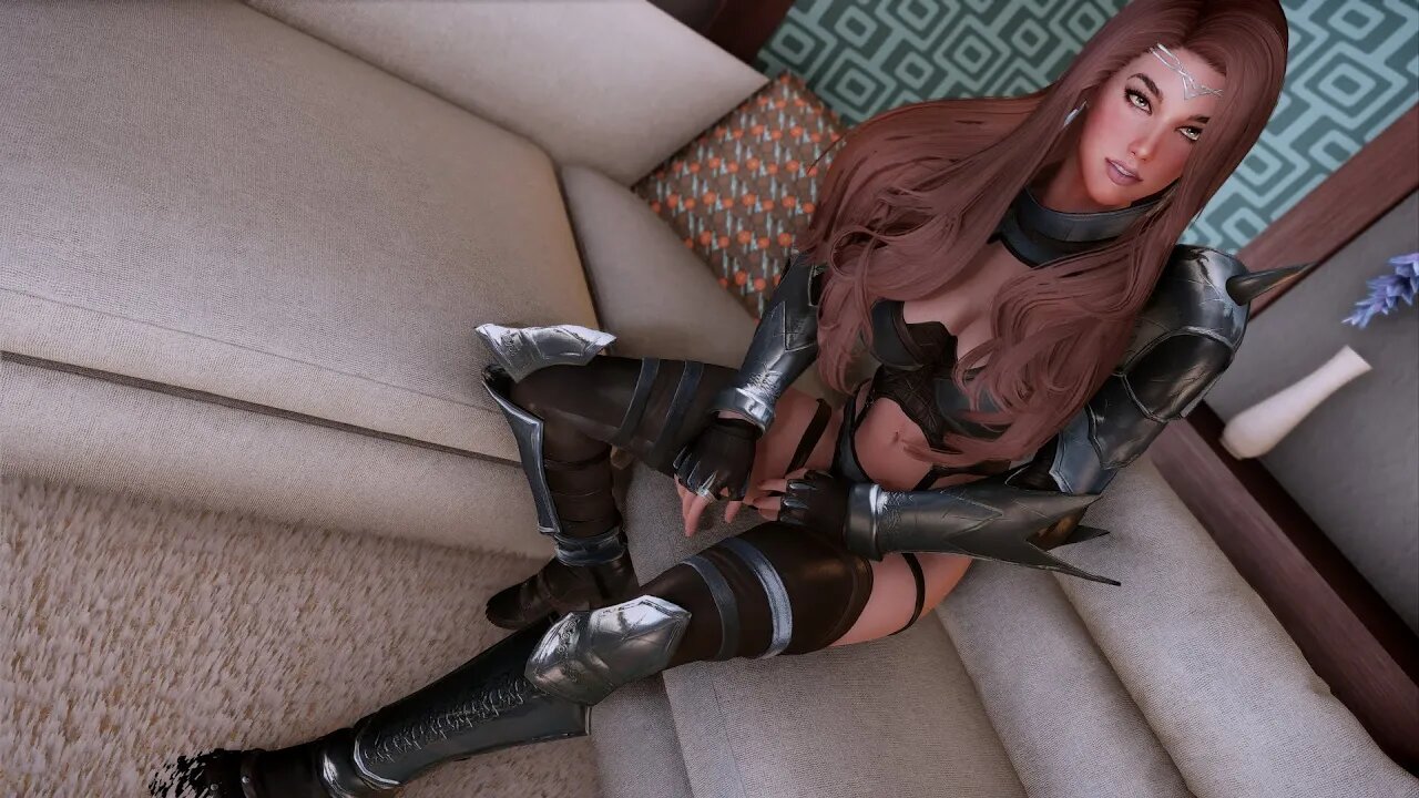 Skyrim Brazen Assassin Armor - BHUNP and UUNP Bodyslide LE/SE