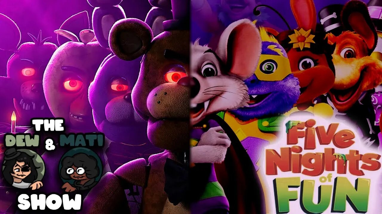 Did Chuck E Cheese Rip-Off FNAF? (Five Nights of Fun Drama) | The Dew & Mati Show #28