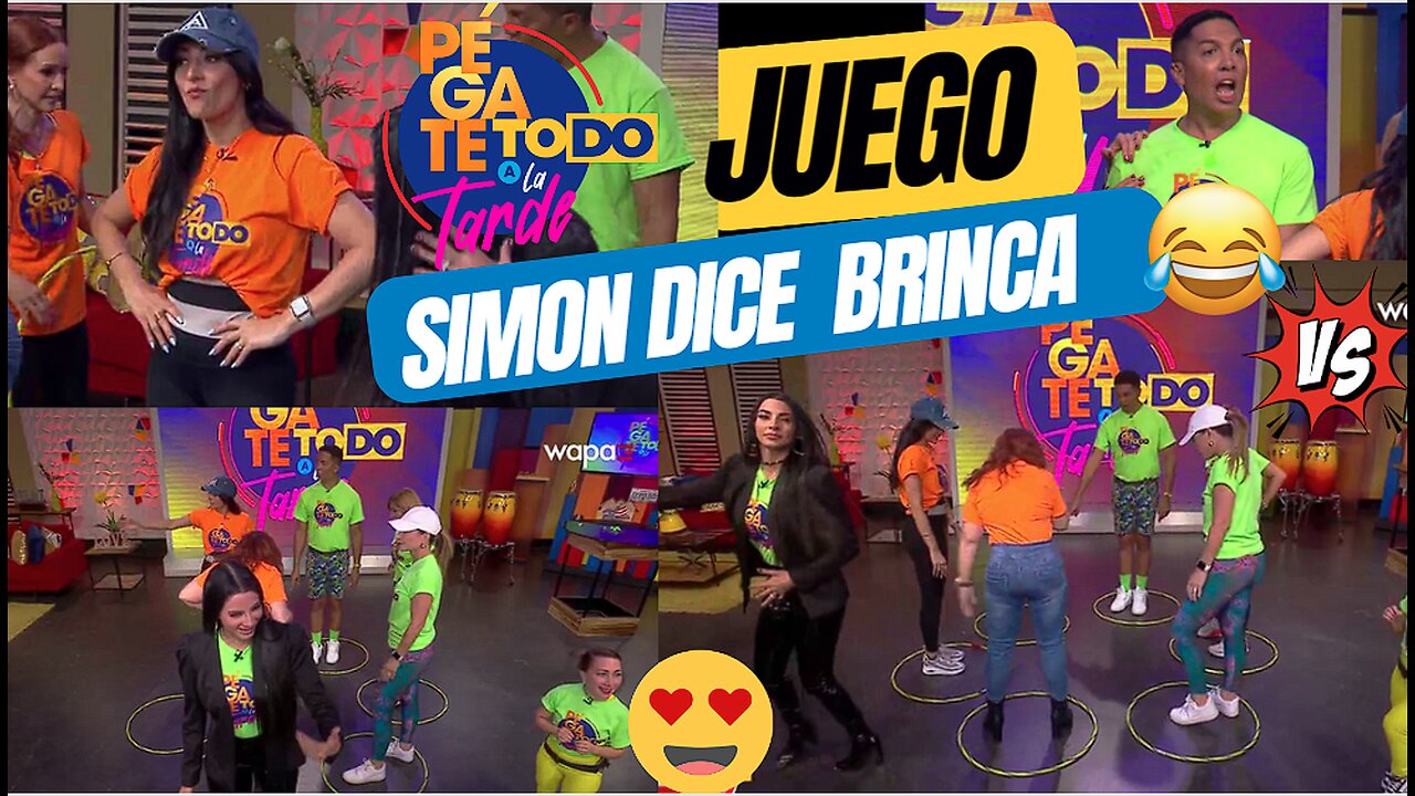 Juego de SIMÓN DICE #juegos #games #juegosfamiliares #simondice