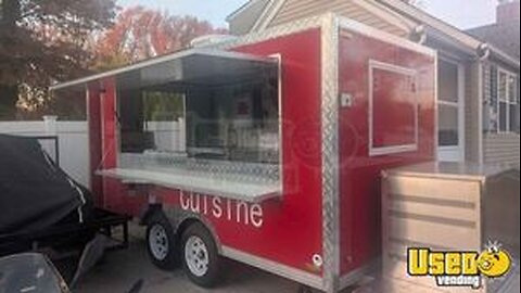 2024 - Kitchen Food Concession Trailer with Pro-Fire System for Sale in New Jersey!