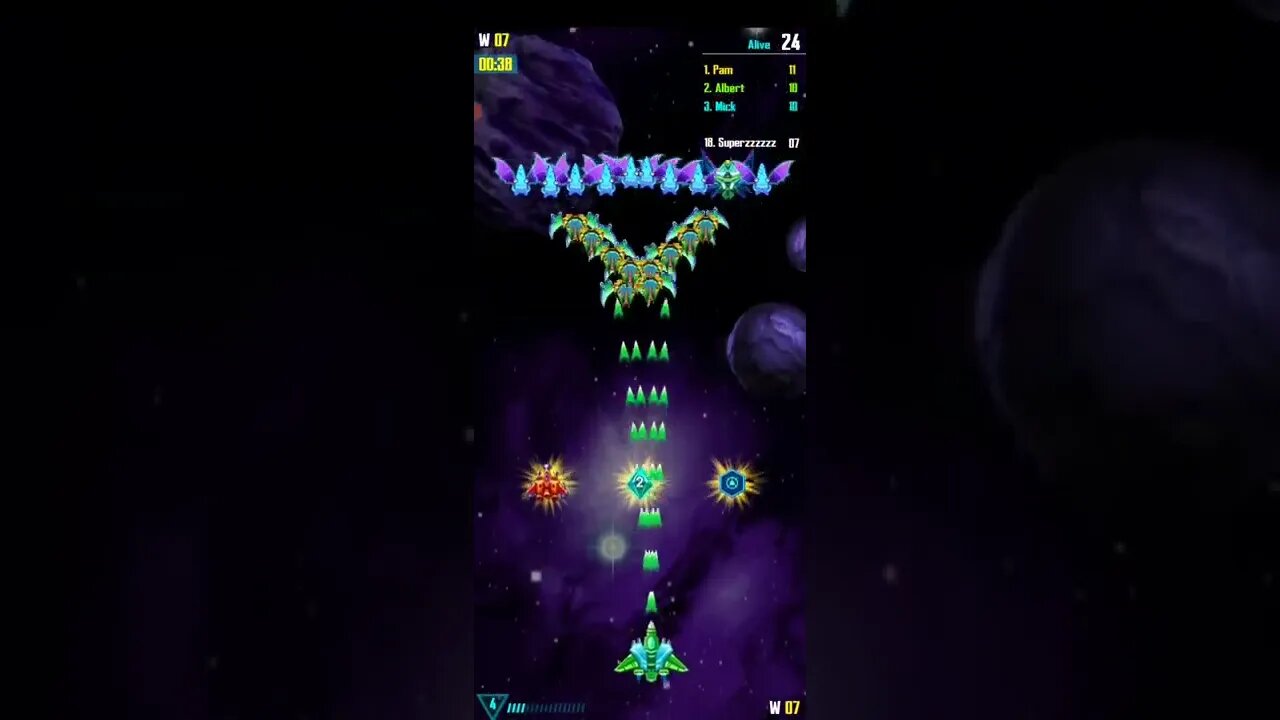 GALAXY ATTACK ALIEN SHOOTER - PVP SURVIVAL 1 VS 30 (31 August 2022) another try