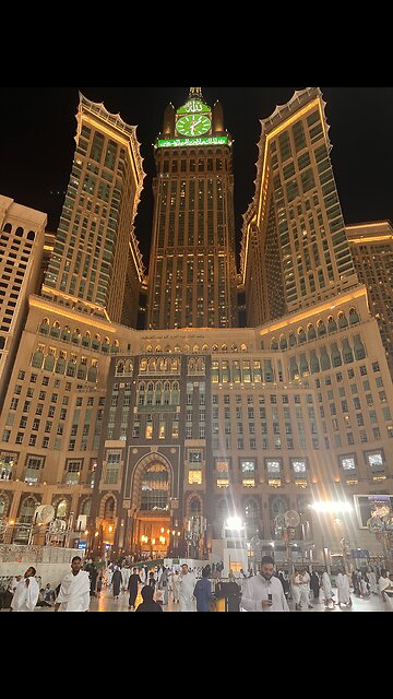 Makkah Clock Tower view