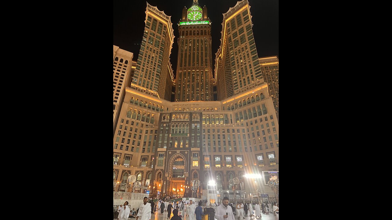 Makkah Clock Tower view