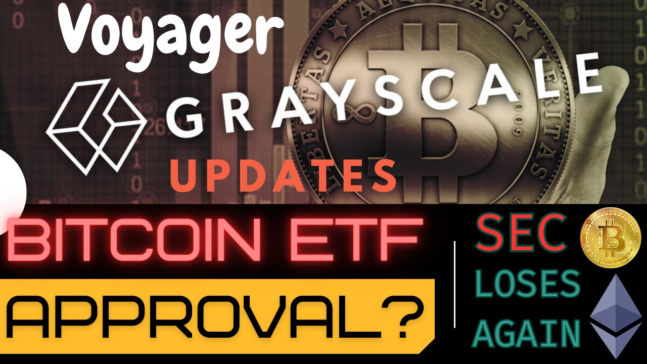 Grayscale WINNING on CRYPTO BITCOIN ETF, CFTC BOLD CLAIM, Voyager UPDATE #bitcoin #ethereum #crypto