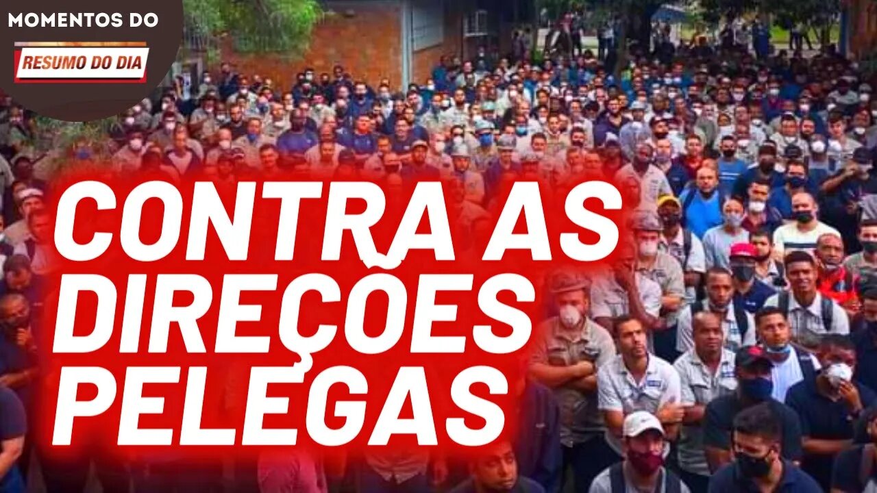 Operários da CSN em greve em Volta Redonda | Momentos