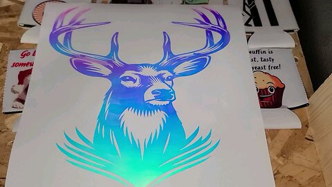 deer window decal