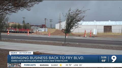 Sierra Vista's historic Fry Boulevard gets a new design