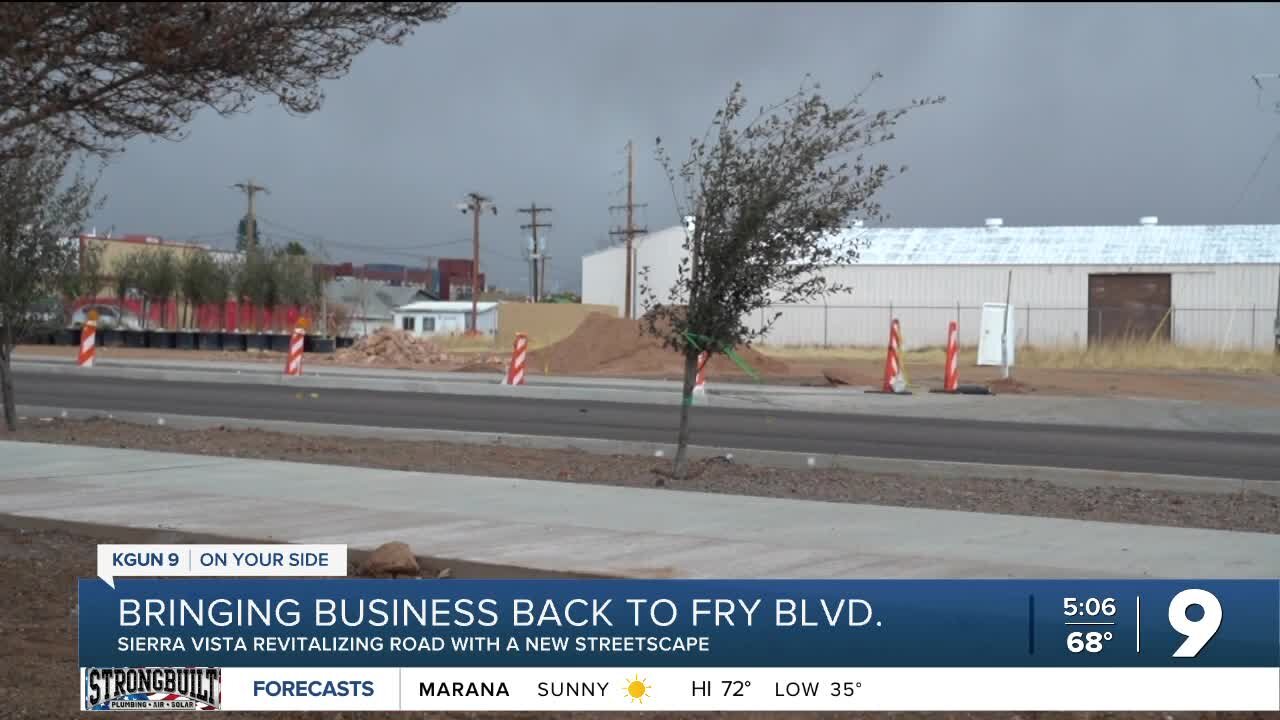 Sierra Vista's historic Fry Boulevard gets a new design