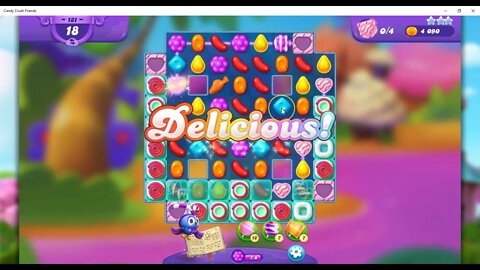 FRIENDS Level 181 Talkthrough, Candy Crush Friends Saga, 28 Moves 0 Boosters