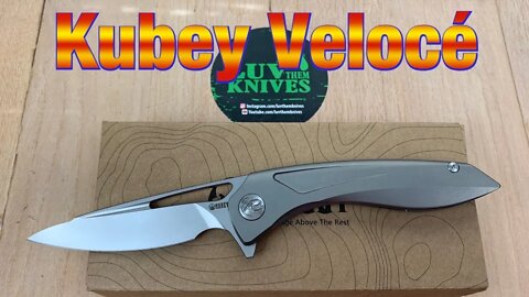 Kubey KB171 Velocé / includes disassembly/Sherif Manganas design